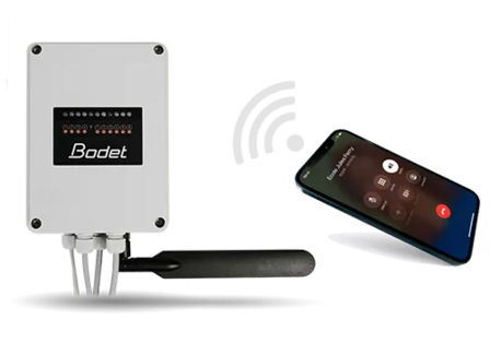 Bodet GSM control